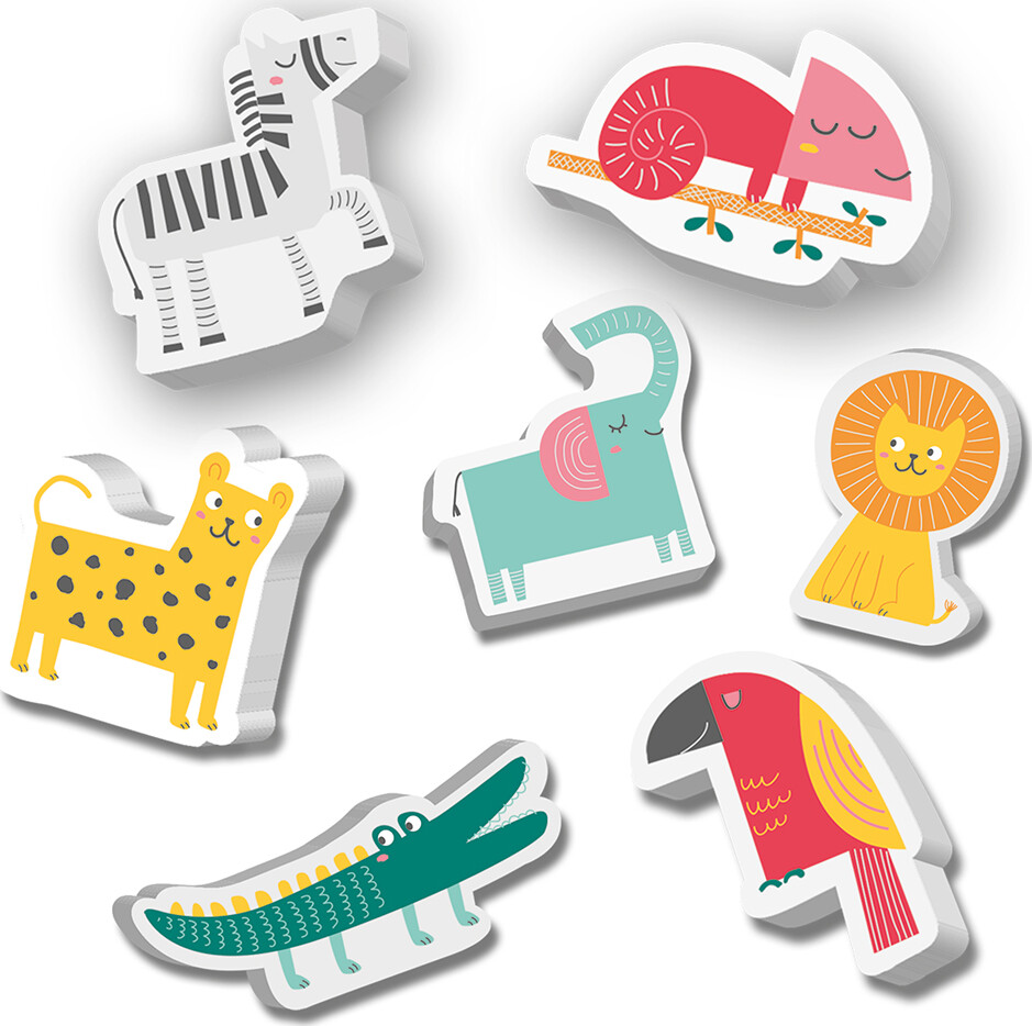 Ses Creative - Badeleg - Skumdyr Til Væggen