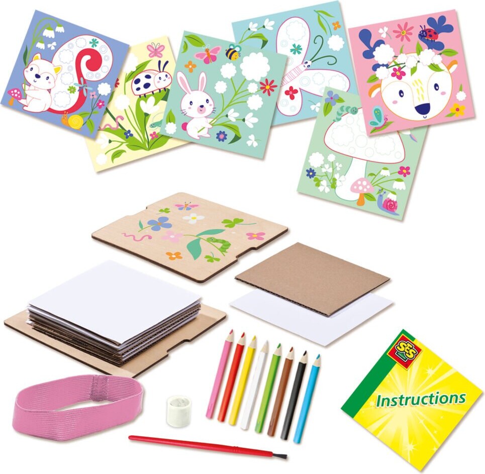 Ses Creative - Pressede Blomster Diy Kit - 20 Sekunder