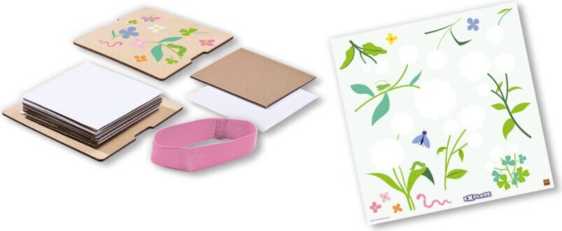 Ses Creative Explore - Pressede Blomster Diy Kit - 20 Sekunder