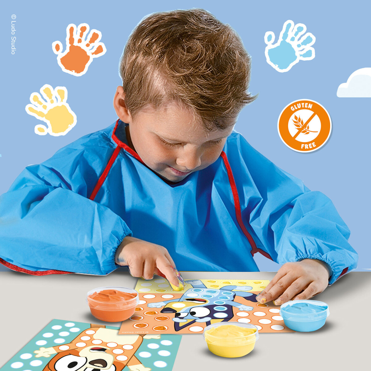 Ses Creative - Bluey - Fingermaling - Kunstprikker