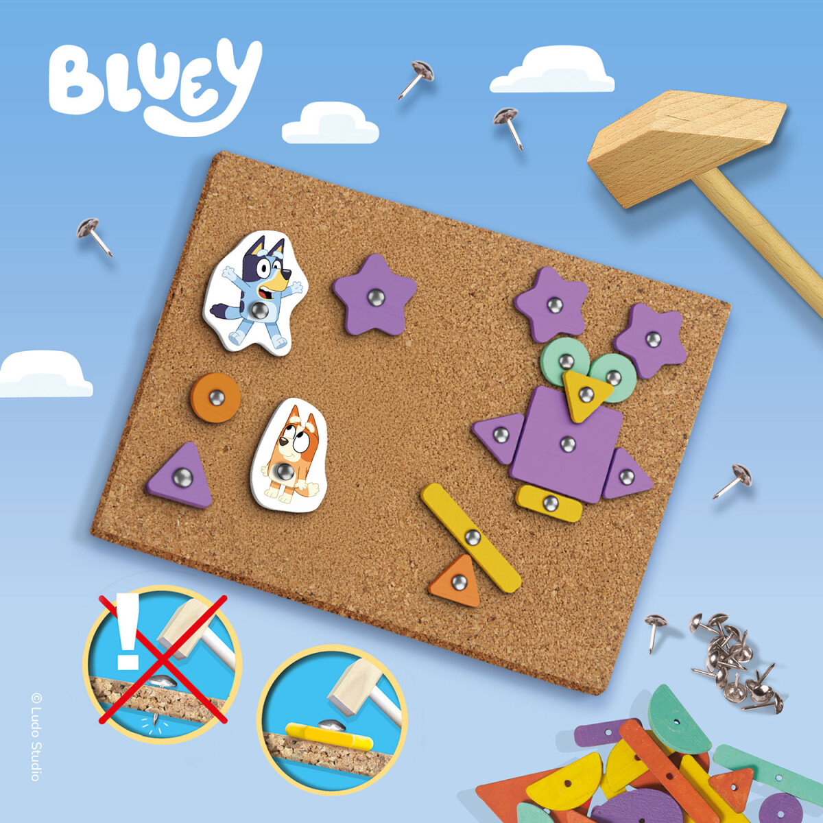 Ses Creative - Bluey - Hammersæt