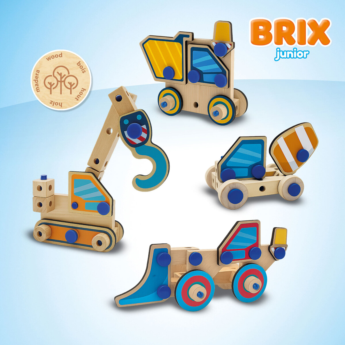 Ses Creative - Brix Junior - Arbejdskøretøjer