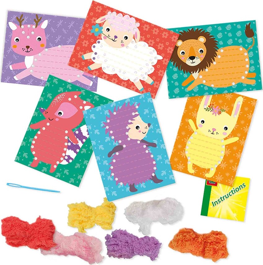 Ses Creative - Broderi Kit - Dyr