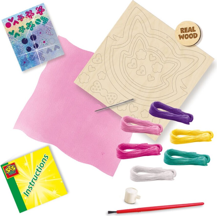 Broderi På Tyl Kit Til Børn - Ses Creative