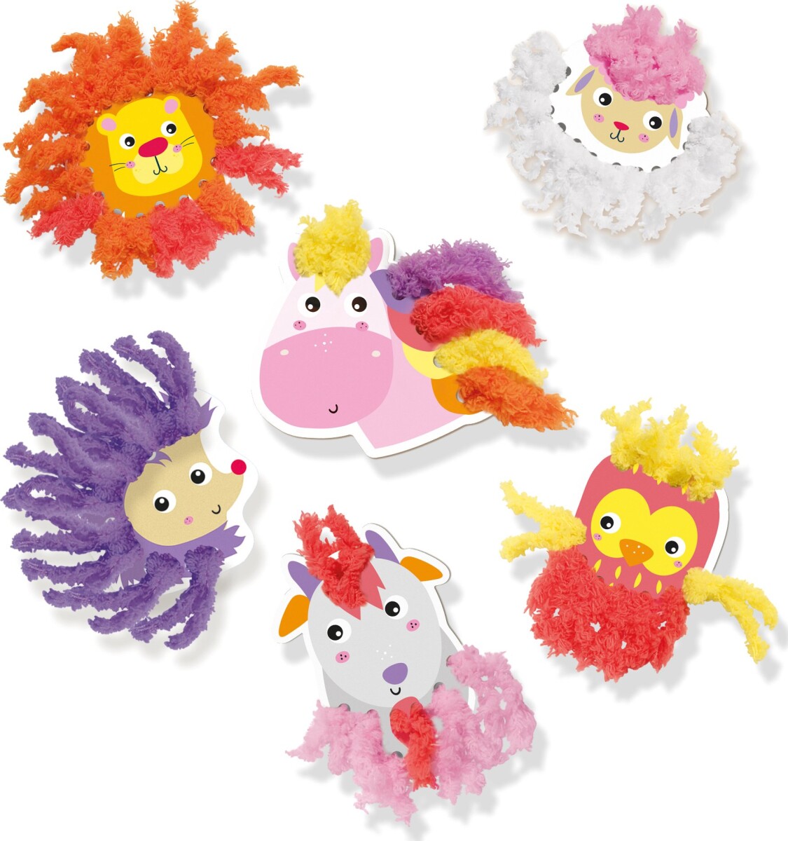 Ses Creative - Broderikort - Broder Bløde Dyr