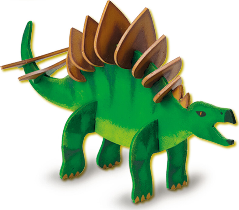 Ses Creative - Byg Selv Dinosaur - Selvlysende - Træ