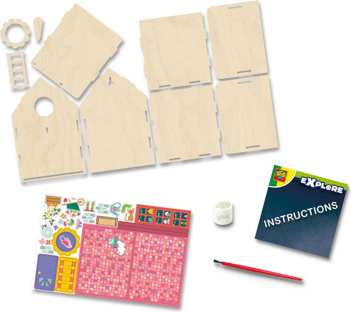 Ses Creative - Byg Selv - Fuglehus