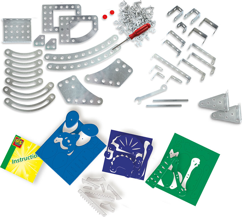 Ses Creative - Byggesæt Metal - Dinosaurer