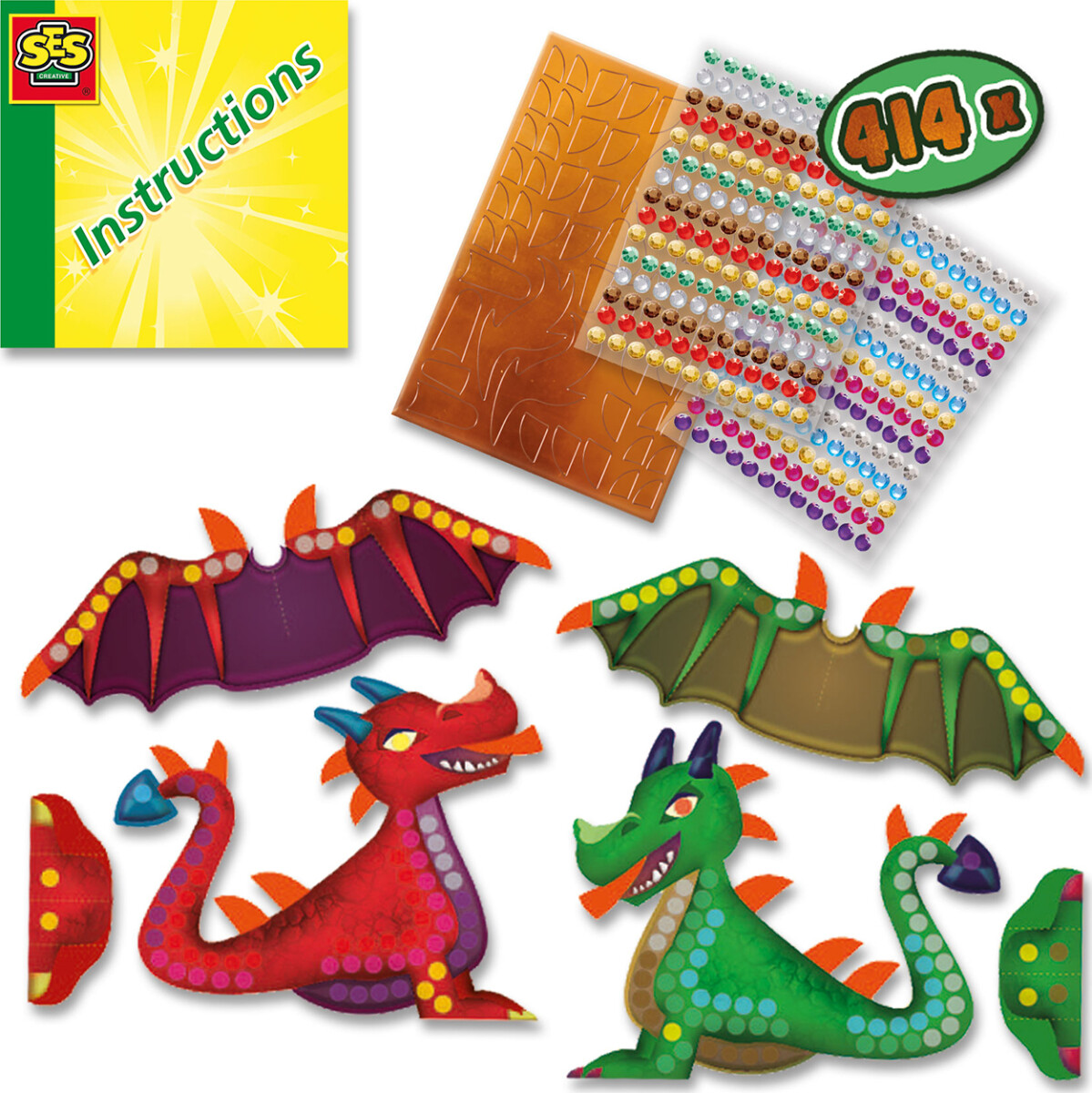 Ses Creative - Dekorer Dine Egne Drager