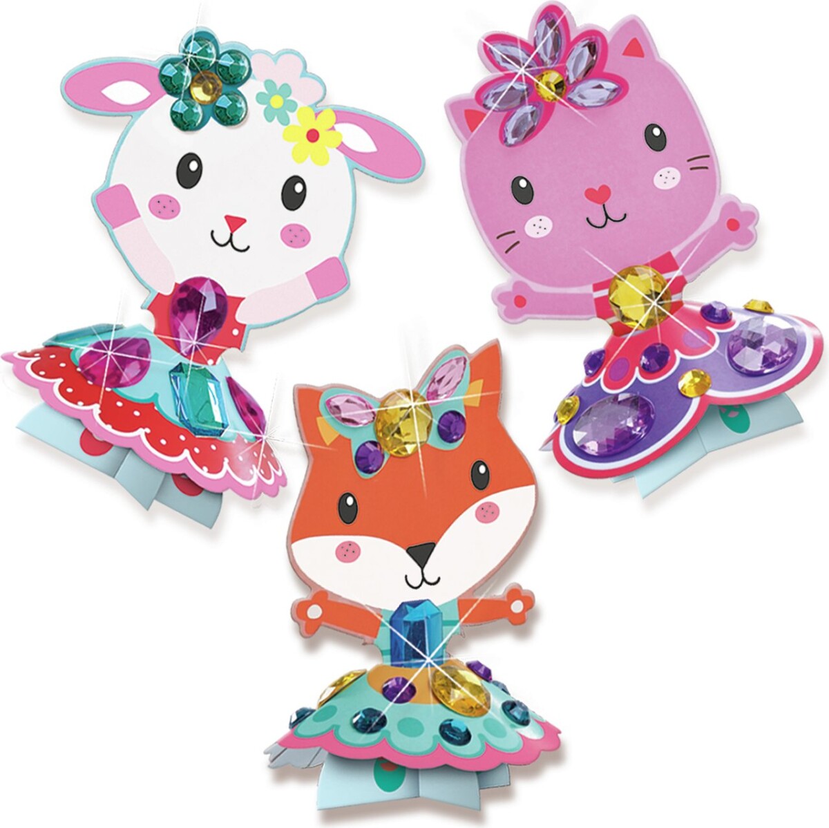 Ses Creative - Diamantmosaik Dansende Dyr - S14048