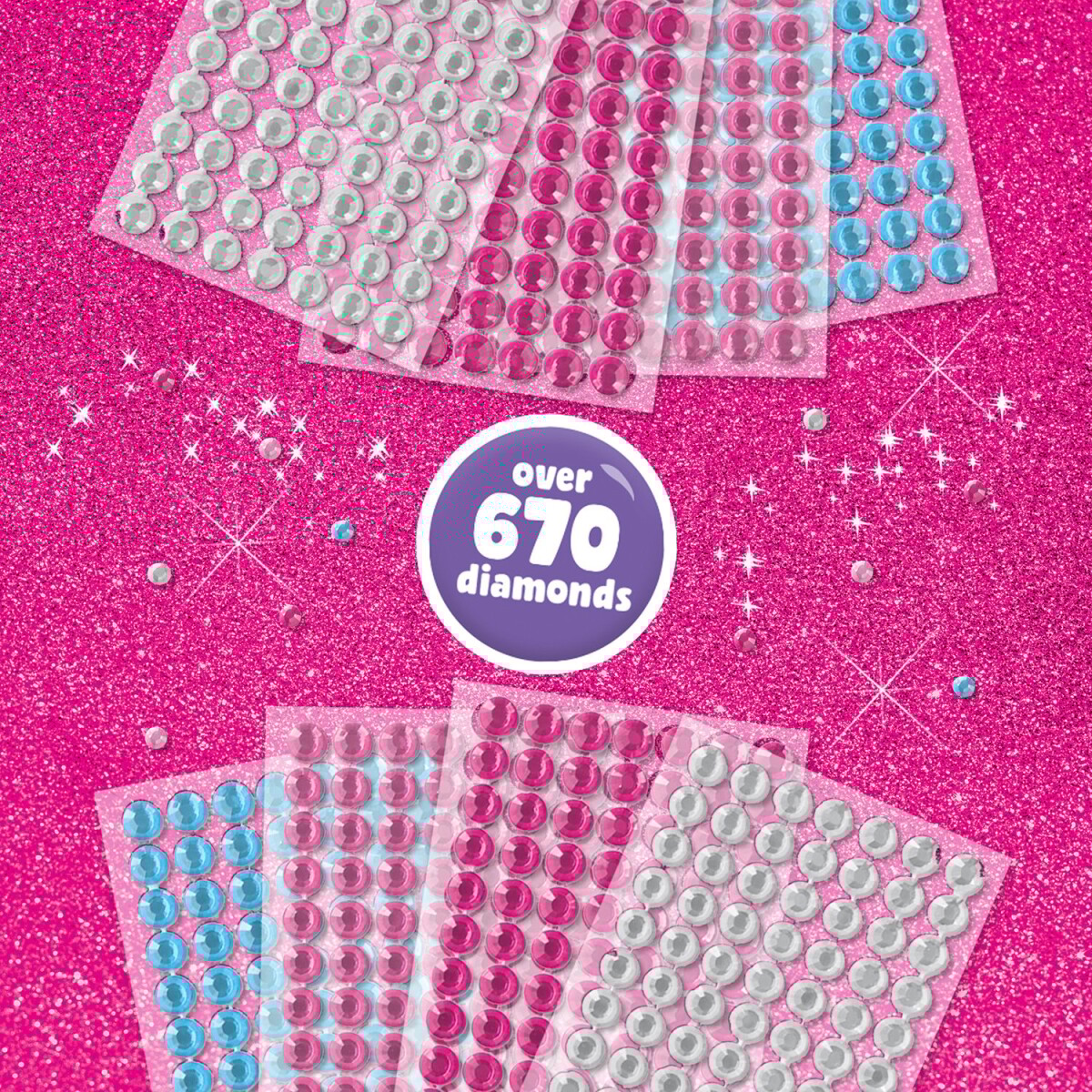 Ses Creative - Diamantmosaik - Enhjørning - S14726