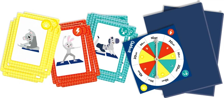 Ses Creative - Animal Yoga - Yoga Spil Med Kort
