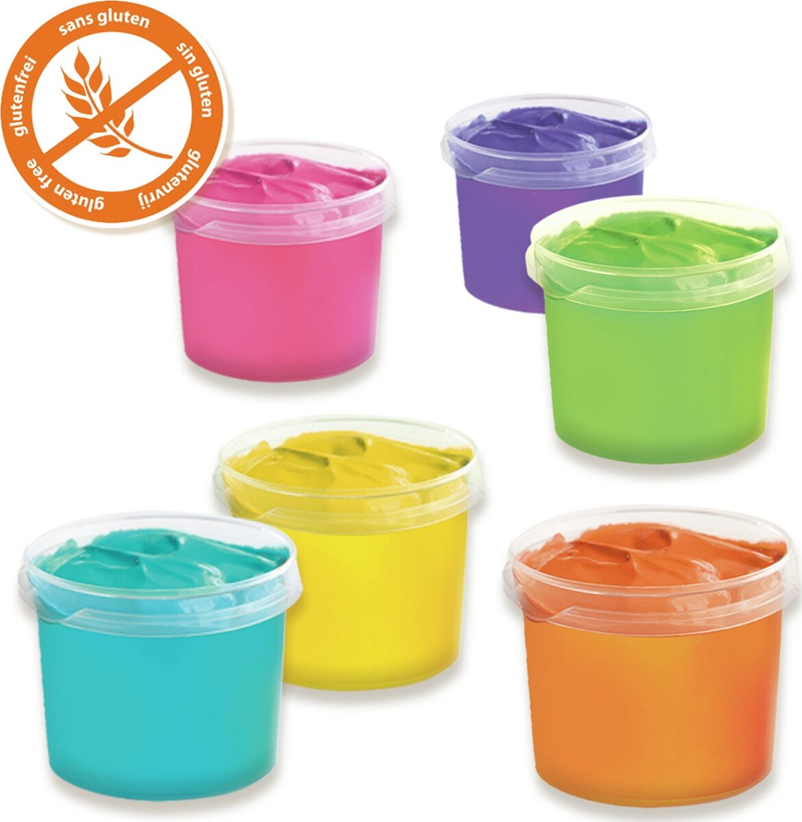 Ses Creative - Fingermaling Mega Sæt 6X110Ml - S00393