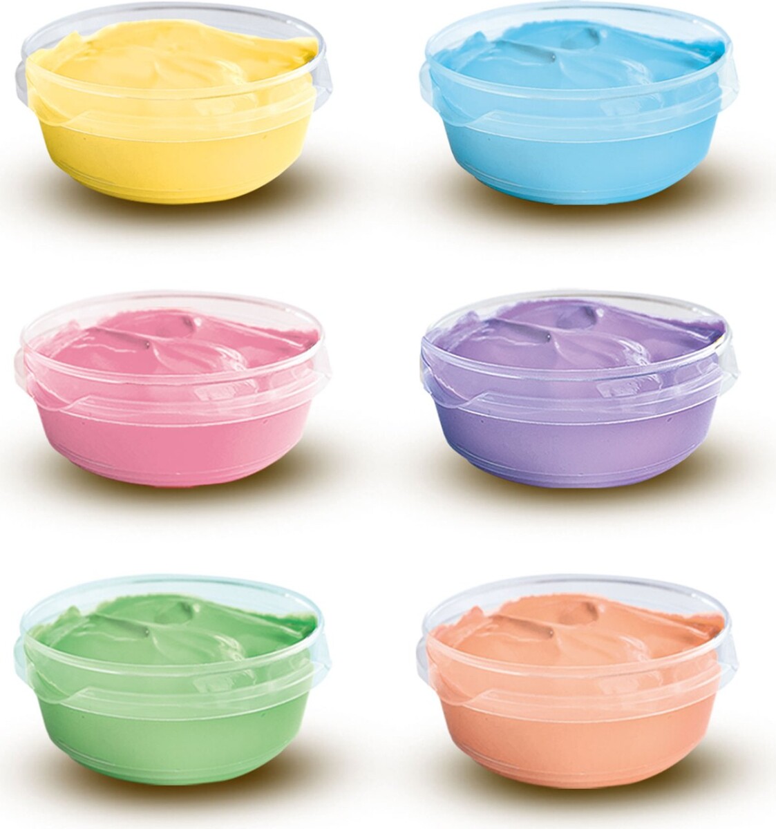 Ses Creative - Fingermaling Pastelfarver 6X45Ml - S00397