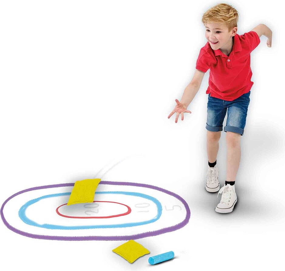 Ses Creative - Gadekridt Spil - 5 Spil
