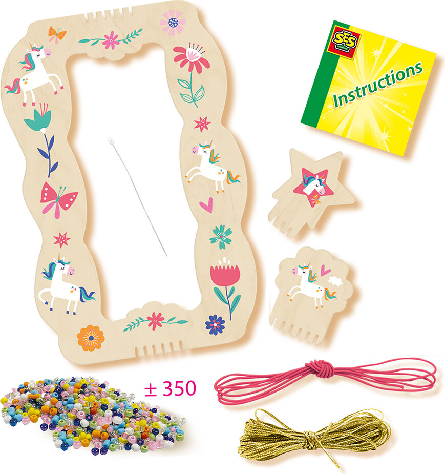 Ses Creative - Glasperle Armbånd Vævesæt