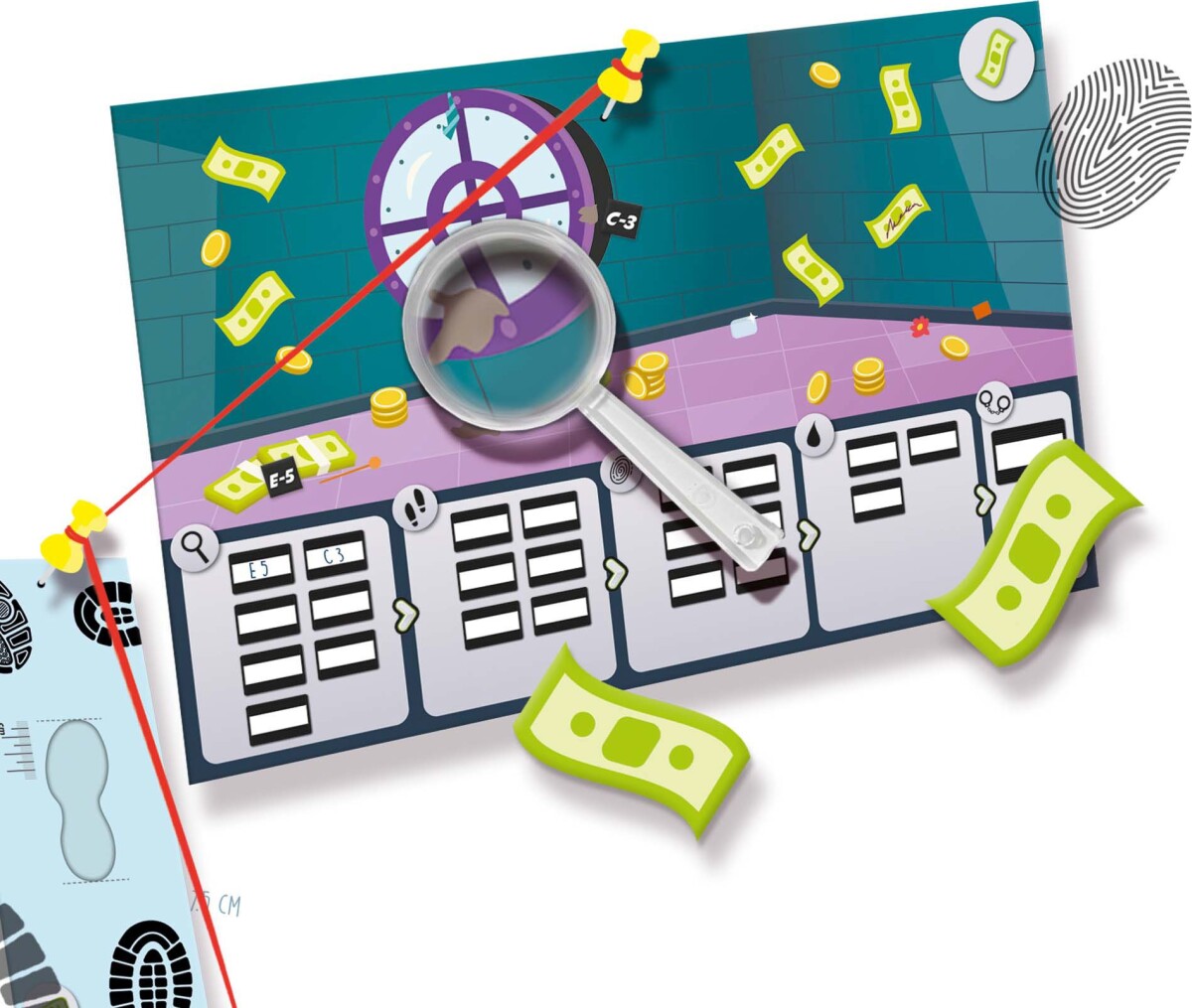 Ses Creative Explore - Kriminalkommisær - Løs Fem Sager