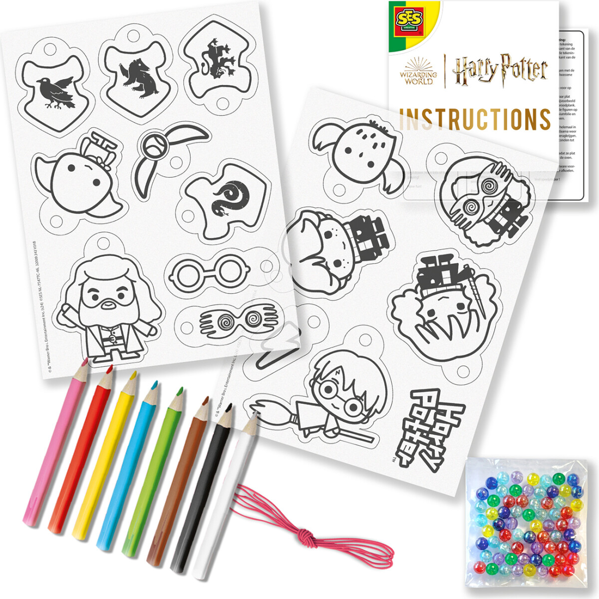 Ses Creative - Krympeplast Armbånd - Harry Potter