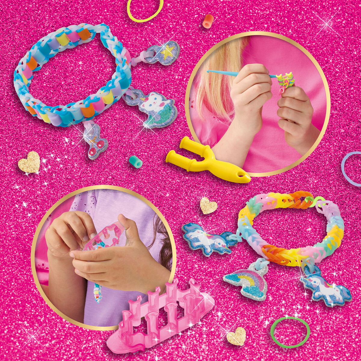 Ses Creative - Loom Armbånd - Enhjørninger