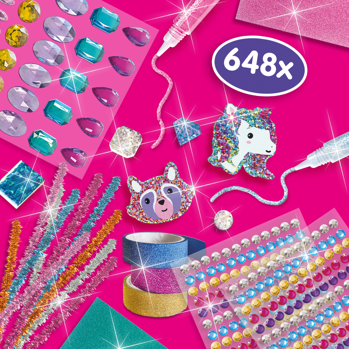 Ses Creative - Mega Glittersæt