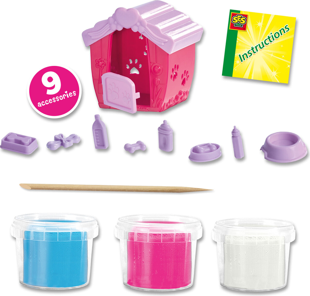 Ses Creative - Modellervoks - Kattekillinger