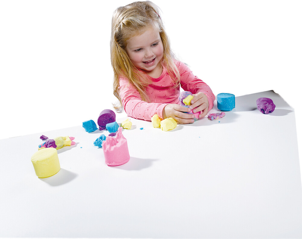 Ses Creative - Modellervoks Med Glimmer 4 X 90 G