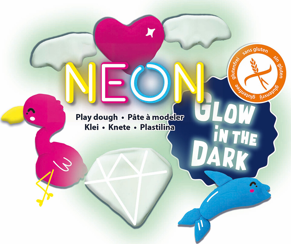 Ses Creative - Modellervoks - Selvlysende Neon