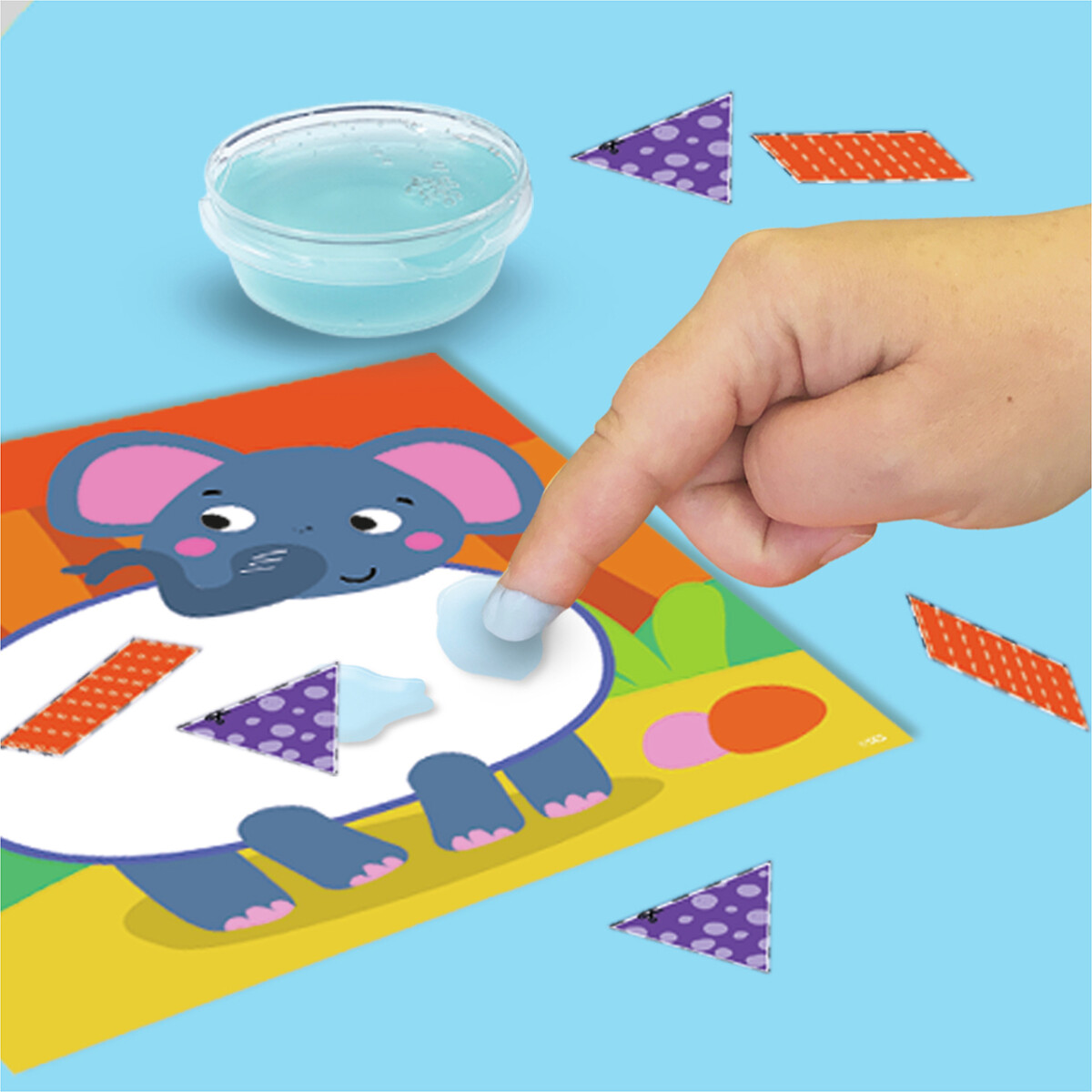 Ses Creative - Montessori - Lær At Klippe Kollager