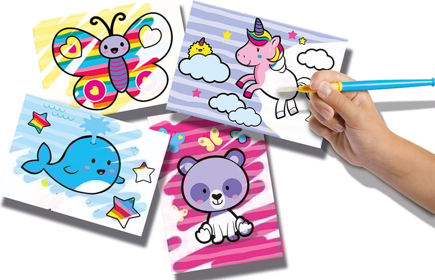 Ses Creative - Vandfarver Diy Sæt - My First - Fantasidyr