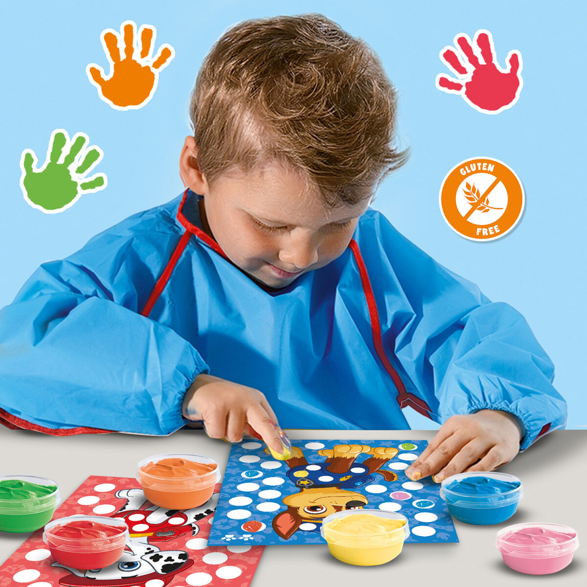 Ses Creative - Paw Patrol - Fingermaling - Kunstprikker