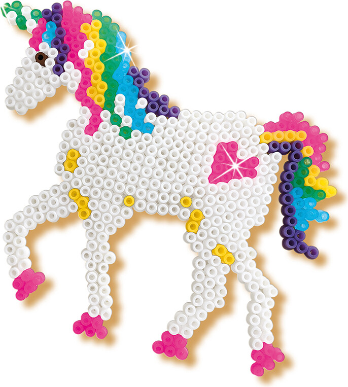 Perler Og Perleplader Sæt - Enhjørninge Og Prinsesser - Ses Creative -