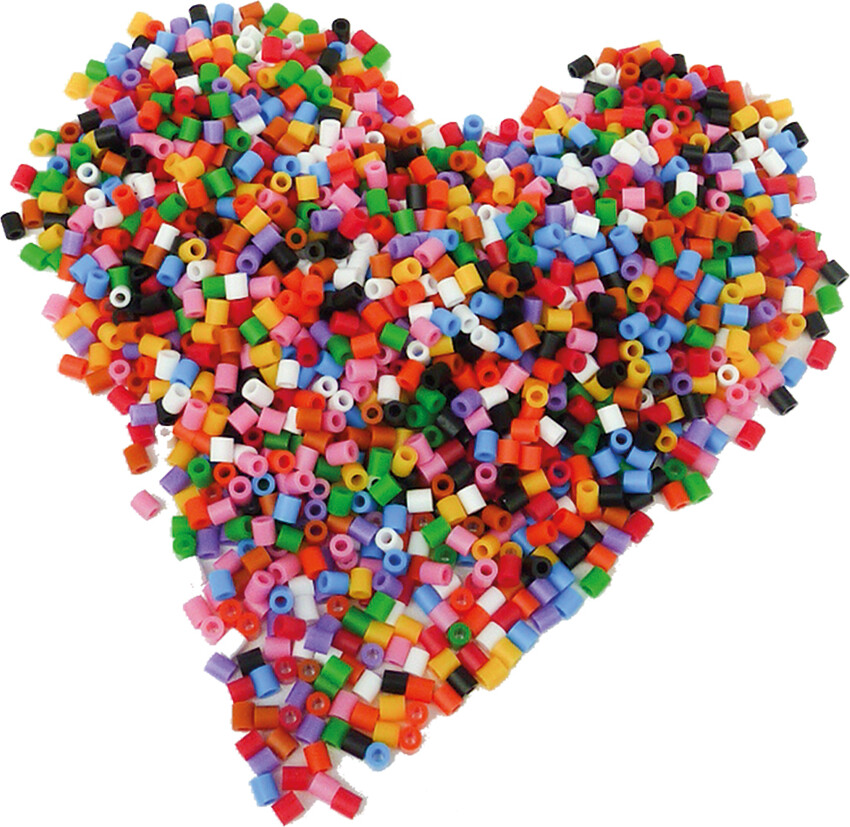 Perler Til Perleplader - 1000 Stk - Brun - Ses Creative - Beedz