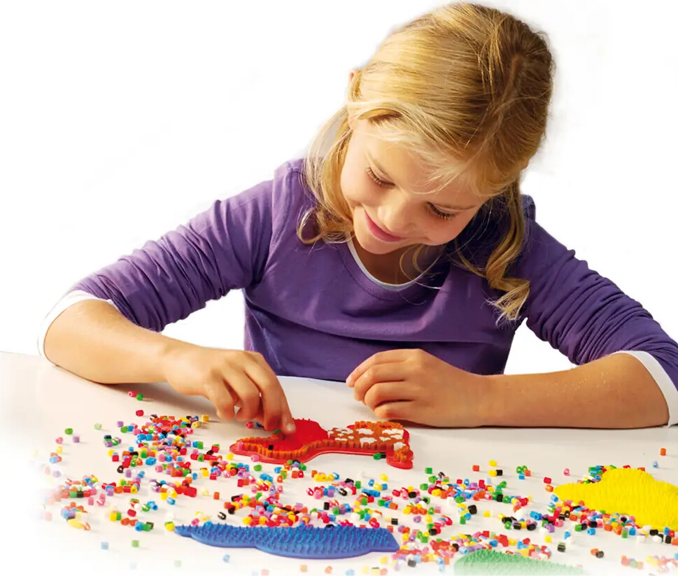 Perler Til Perleplader - 1000 Stk - Brun - Ses Creative - Beedz