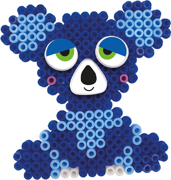 Perler Og Perleplade Sæt - Fun Pins Dyr - Ses Creative - Beedz