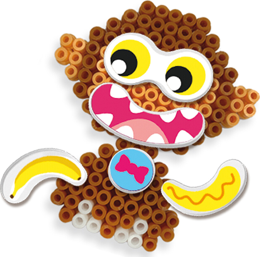 Perler Og Perleplade Sæt - Fun Pins - Ses Creative - Beedz