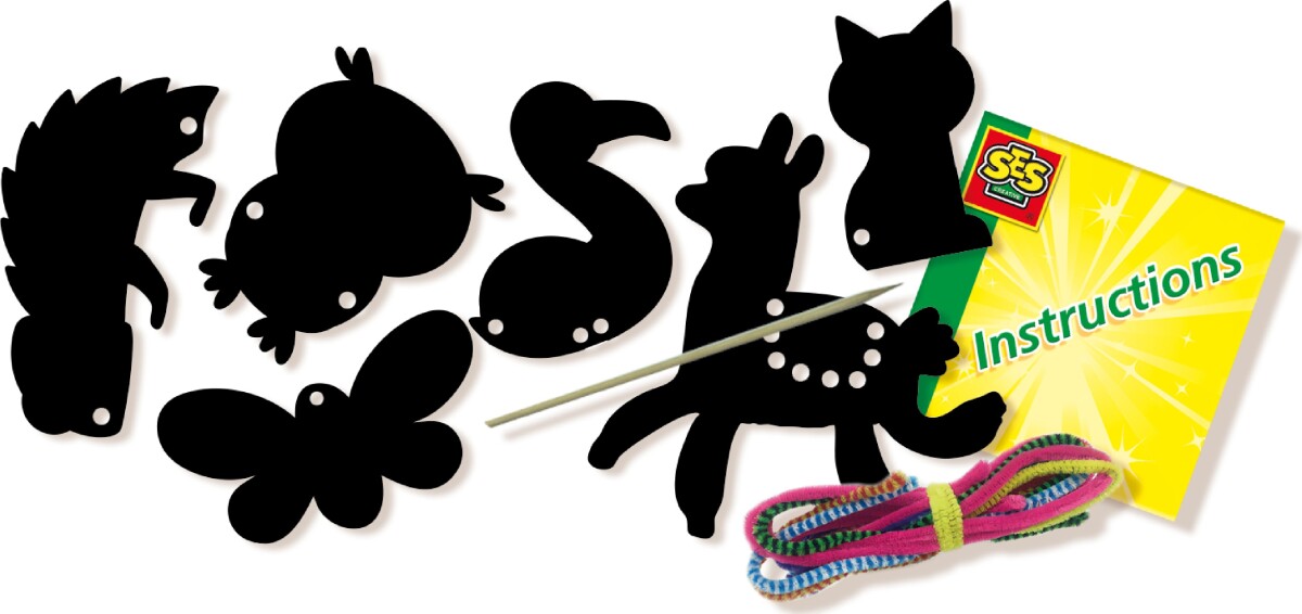 Ses Creative - Ridsekort - Dyr