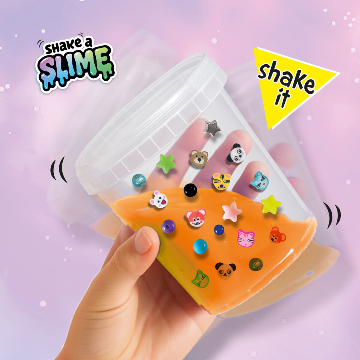 Ses Creative - Shake-A-Slime - Party Animals 200 G