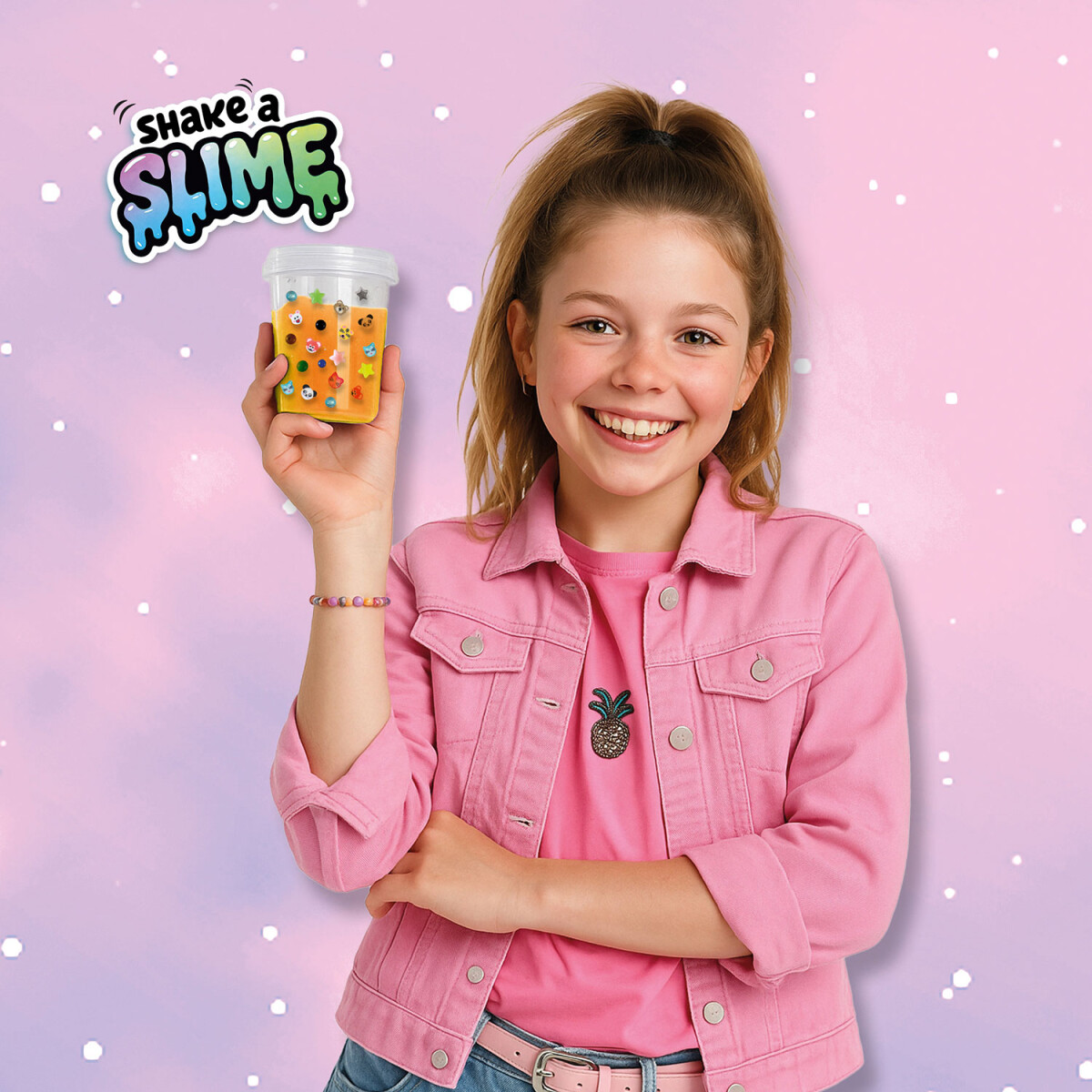 Ses Creative - Shake-A-Slime - Party Animals 200 G