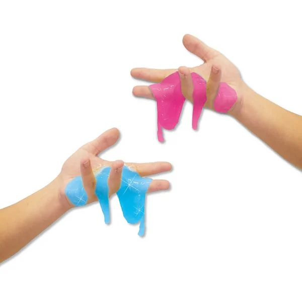 Ses Creative - Slime - Marble - Pink Og Blå Slim - 200 Ml