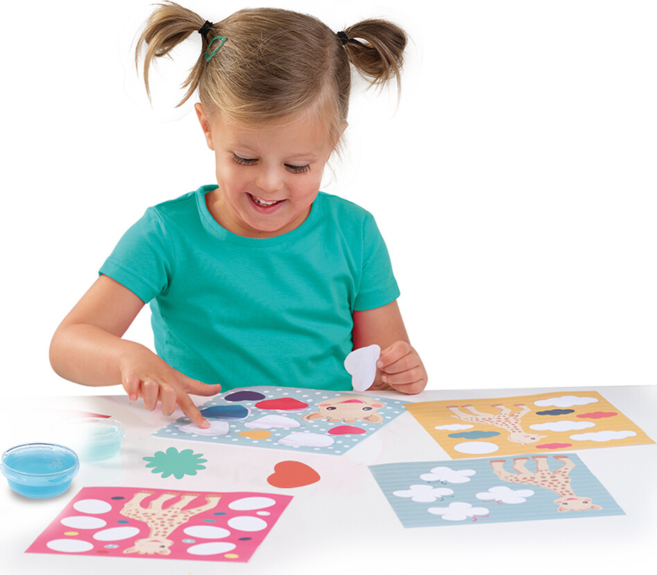 Ses Creative - Sophie La Girafe - Klæbende Brikker