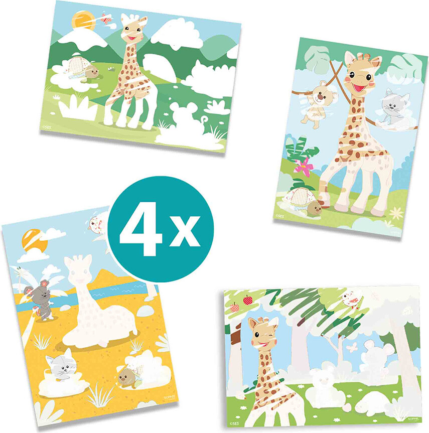 Ses Creative - Sophie La Girafe - Mal Med Vand