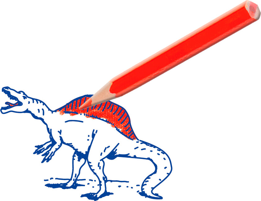 Ses Creative - Stempelsæt - Dinosaurer