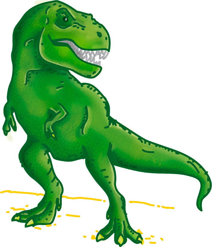 Ses Creative - Stempelsæt - Dinosaurer