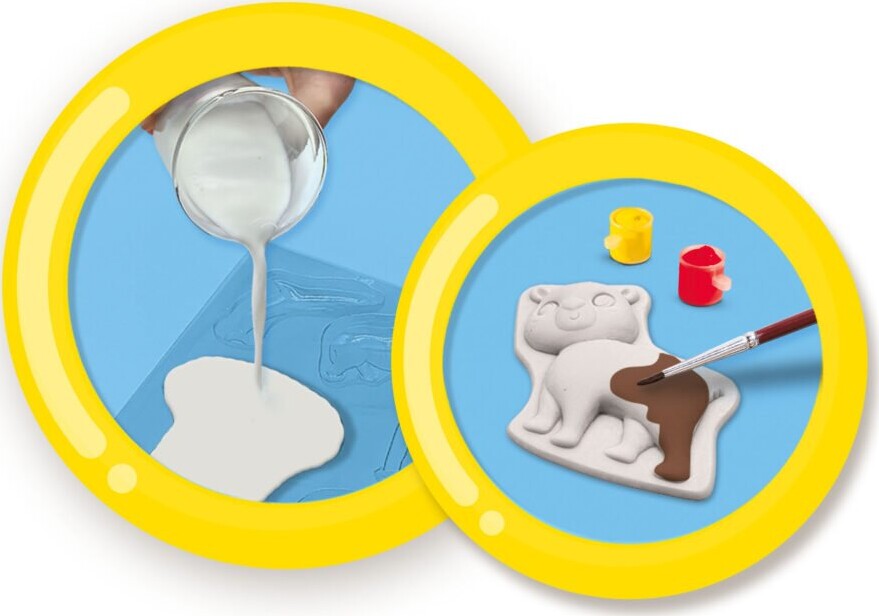 Ses Creative - Støb Og Mal - Skovens Dyr