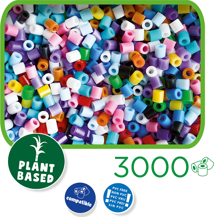 Ses Creative - Strygeperler 3000 Stk - Green Beedz