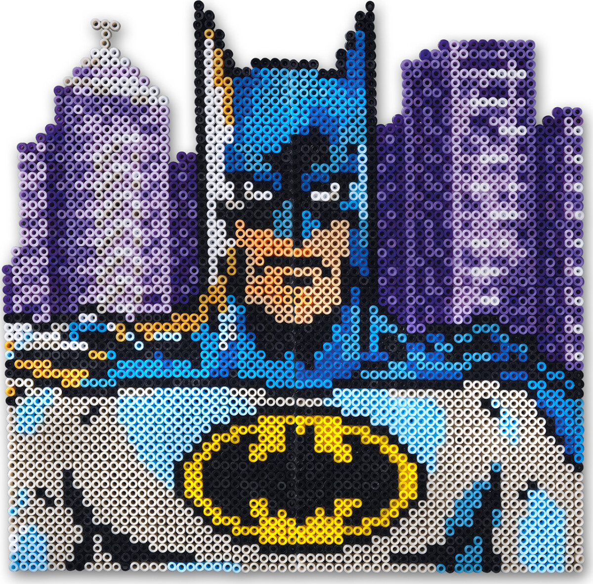 Batman Perler Og Perleplade Sæt - Figurer - 4200 Strygeperler