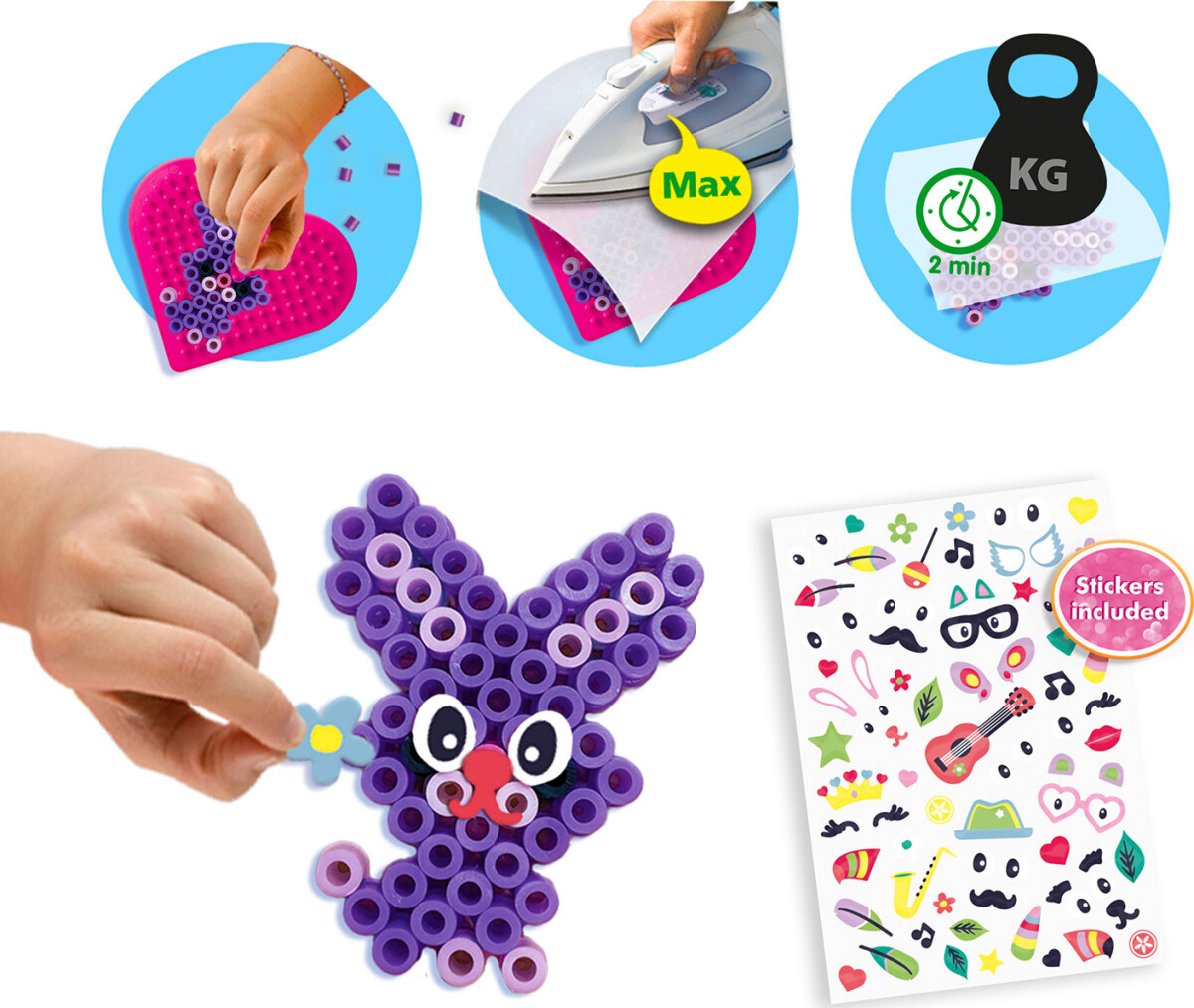 Ses Creative - Strygeperler - Mega Kreasæt