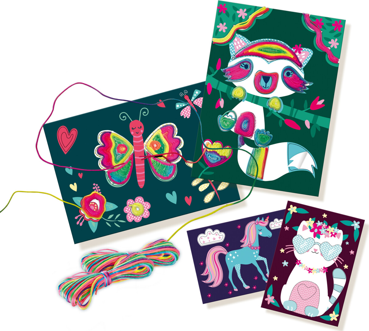 Ses Creative - Sykort Med Neonsnore