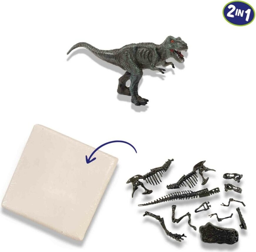 Ses Creative - Udhug - T-Rex Og Skelet