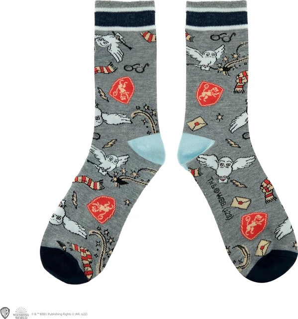 Set Of 3 Socks Hedwig - Harry Potter Cr1602